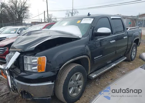 2012 GMC Sierra 1500 Sle z USA, uszkodzony, nr VIN 3GTP2VE75CG282051
